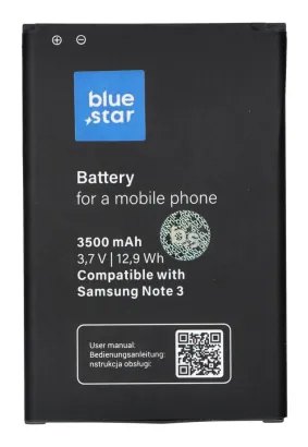 Bateria do Samsung N9000 Galaxy Note 3 3500 mAh Li-Ion Blue Star PREMIUM