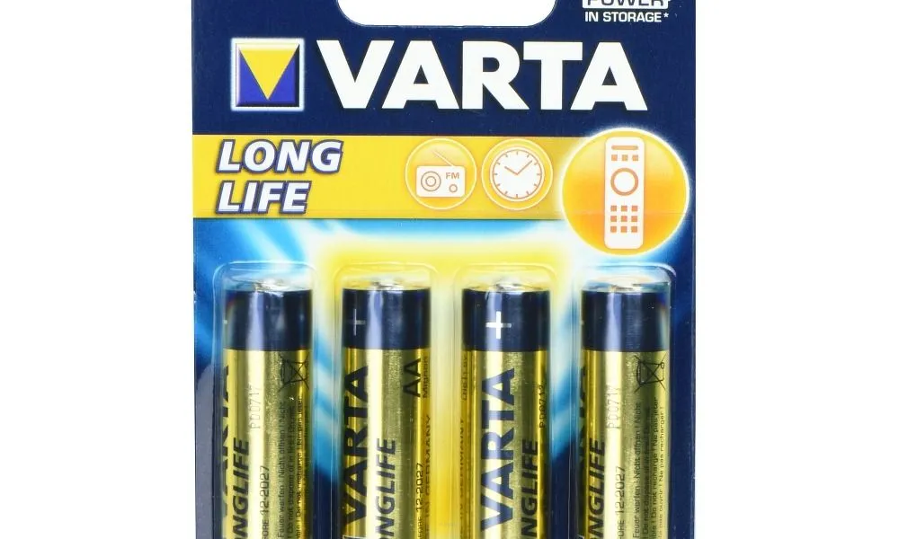 Bateria Alkaliczna VARTA R6 (AA) 4 szt. Longlife