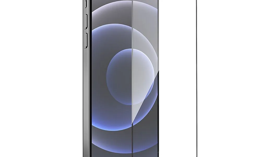 HOCO szkło hartowane HD 5D Guardian shield (SET 10in1) - do iPhone 12 Pro Max czarny (G14)