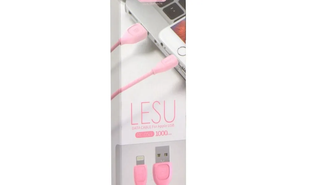 REMAX kabel USB do iPhone Lightning 8-pin RC-050i róż