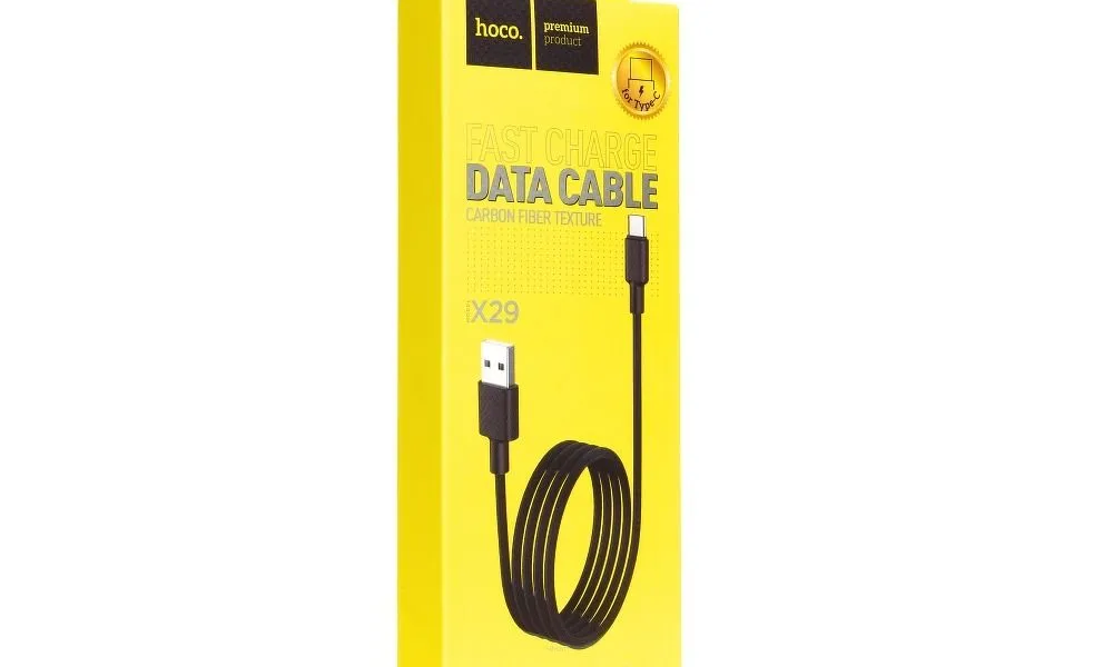 HOCO kabel USB do Typ C Superior X29 1 metr czarny
