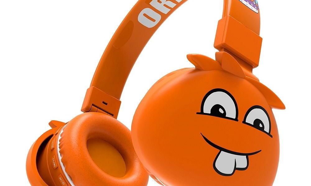 Słuchawki nagłowne bezprzewodowe / bluetooth JELLIE MONSTER Orange YLFS-09BT pomarańczowe