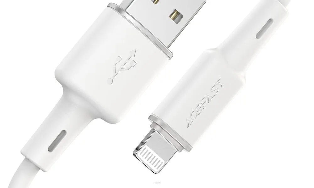 ACEFAST kabel USB A do Lightning MFi 2,4A C2-02 1,2 m biały