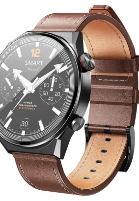 HOCO smartwatch / inteligentny zegarek Y11 smart sport (możliwość połączeń z zegarka) czarny