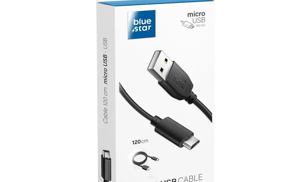 Kabel USB Blue Star Lite ze złączem micro USB