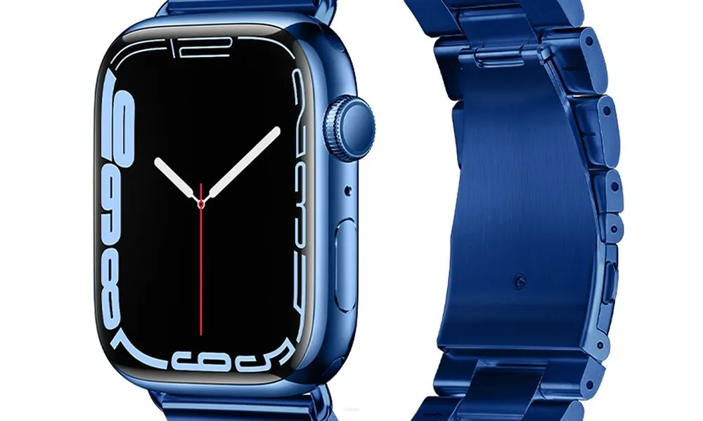 HOCO pasek do Apple Watch 42/44/45/49mm Grand metal WA10 niebieski