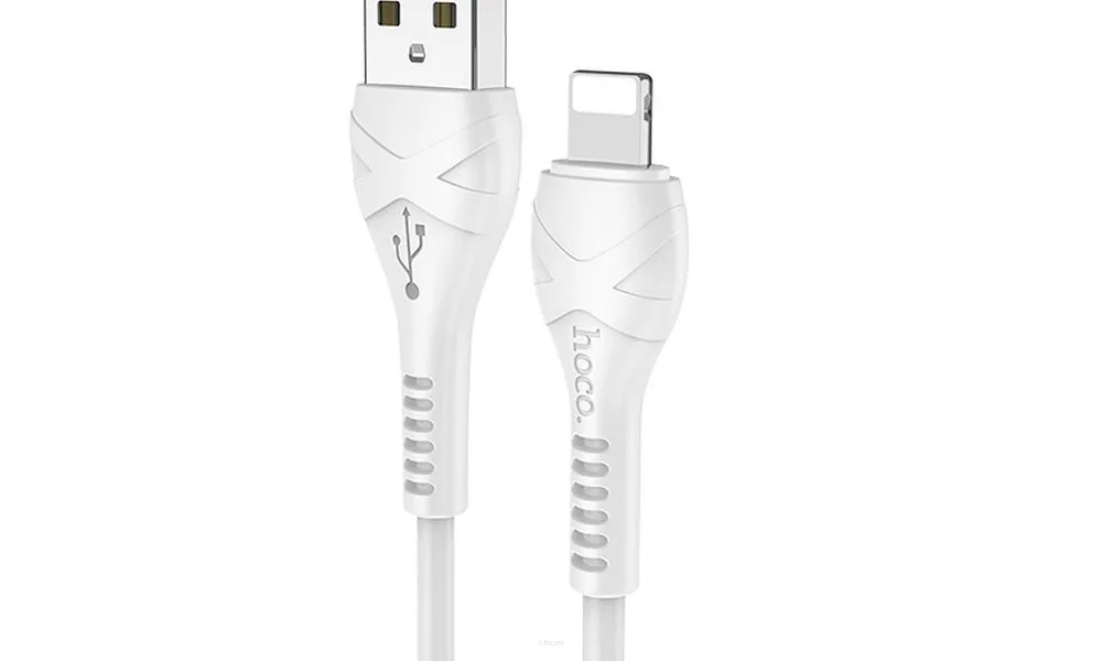 HOCO kabel USB A do Lightning X37 1 m biały