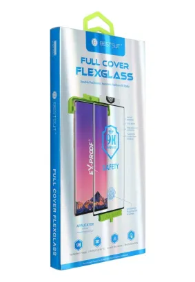 Szkło hybrydowe Bestsuit Flexible 5D Full Glue do Huawei Mate 30 PRO (Hot Bending) - działający czytnik