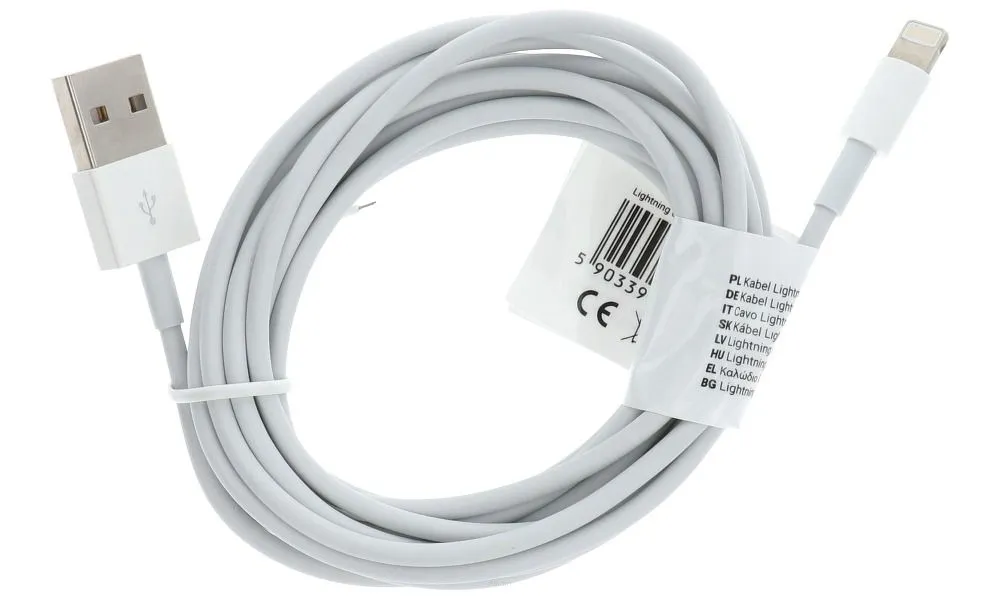 Kabel USB do iPhone Lightning 8-pin C603 3 metry biały