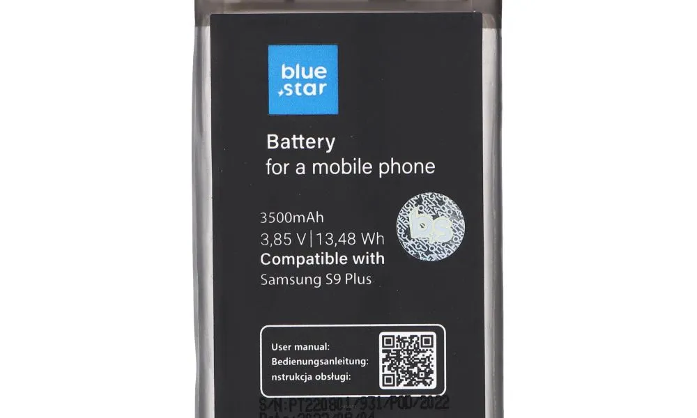 Bateria do Samsung Galaxy S9 Plus 3500 mAh Li-Ion Blue Star PREMIUM