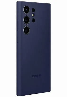 Oryginalny Futerał Silicone Case EF-PS918TNEGWW Samsung Galaxy S23 Ultra niebieski blister