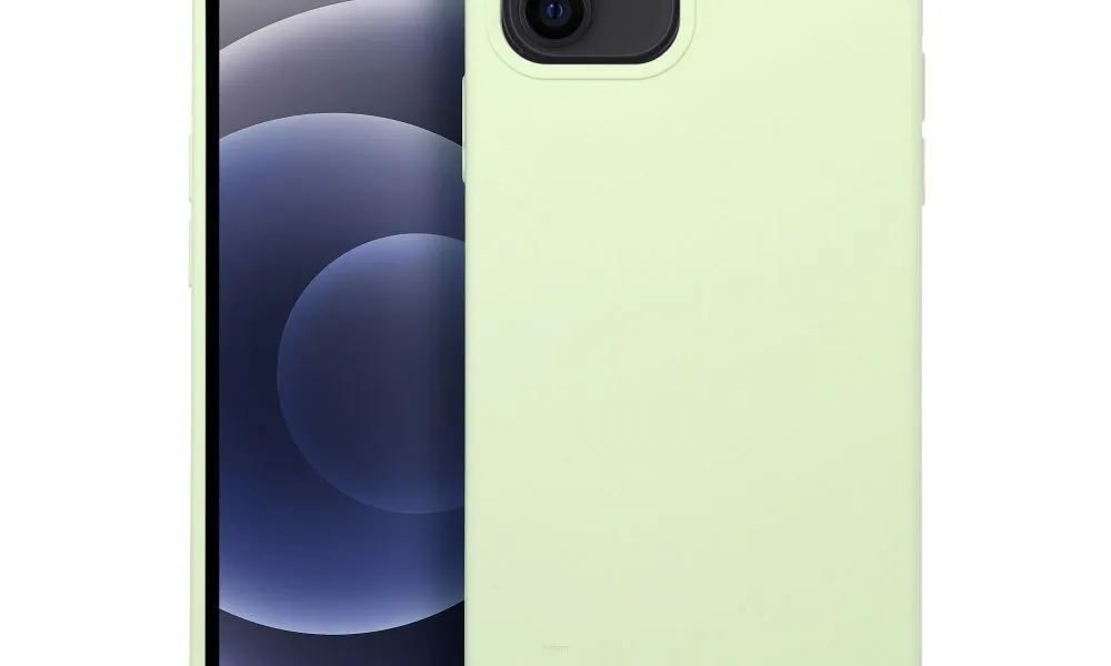 Futerał Roar Cloud-Skin - do iPhone 12 Jasnozielony