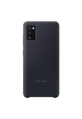 Oryginalny Futerał Silicone Cover EF-PA415TBEGEU Samsung Galaxy A41 czarny blister
