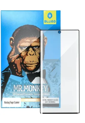 Szkło Hartowane 5D Mr. Monkey Glass - do Samsung Galaxy A12 / M12 / F12 czarny (Strong Lite)