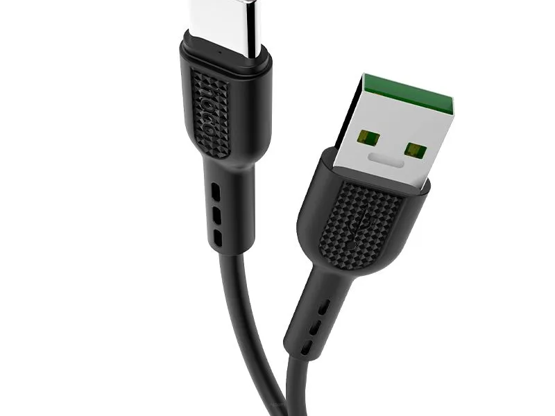 HOCO kabel USB do Typ C Surge FAST CHARGE 5A X33 czarny