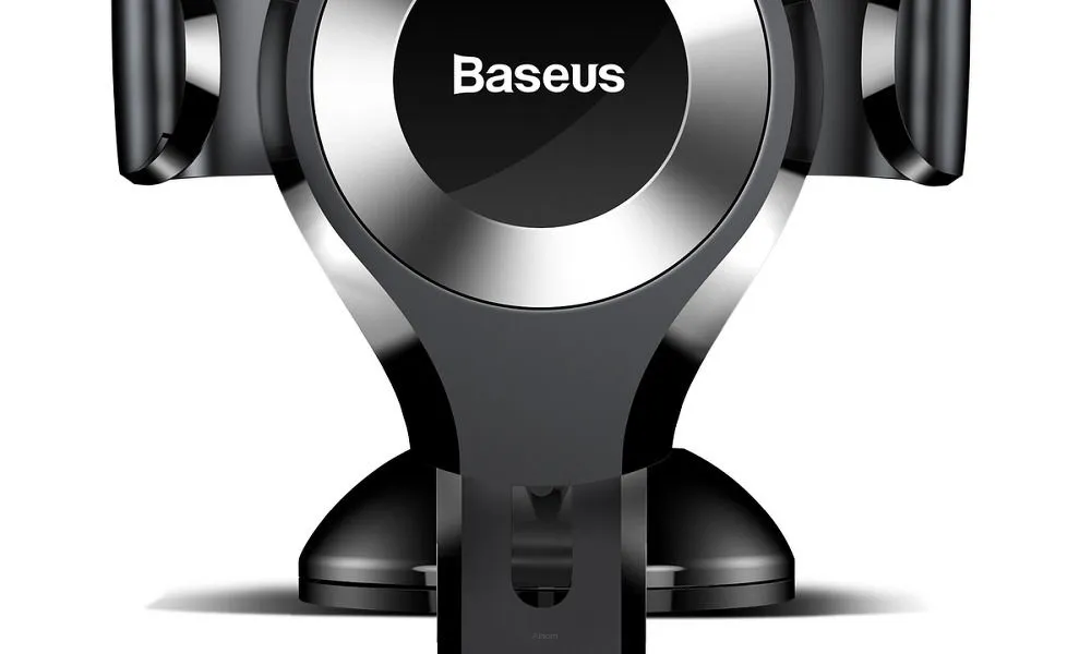 BASEUS uchwyt samochodowy Osculum Type Gravity czarno - srebrny SUYL-XP0S