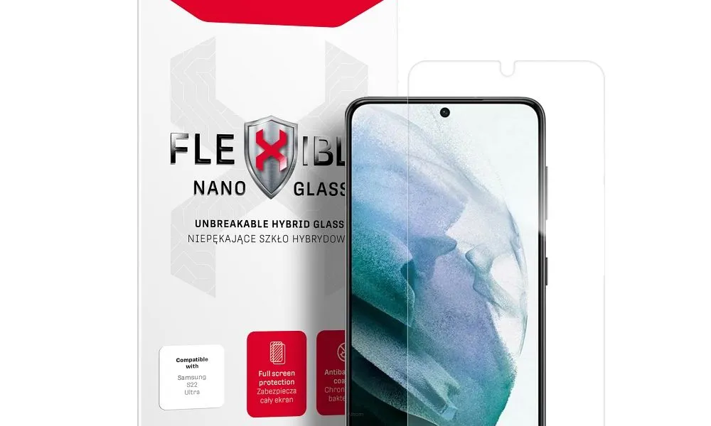 Forcell Flexible Nano Glass - szkło hybrydowe do Samsung Galaxy S21