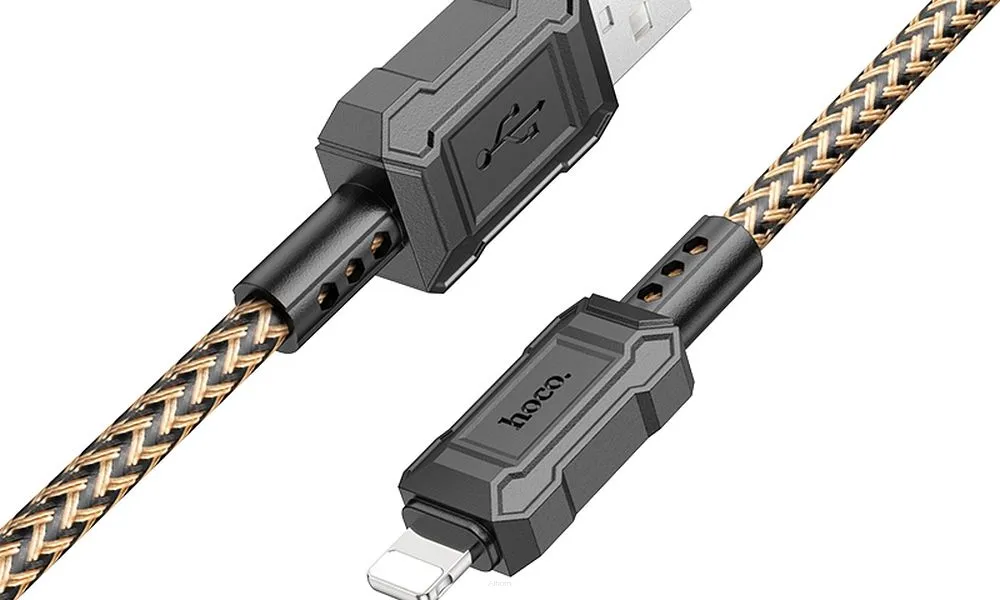 HOCO kabel USB A do Lightning 2,4A X94 1 m złoty
