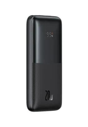 Bateria zewnętrzna (Powerbank) BASEUS Bipow Pro Overseas Edition - 10 000mAh Quick Charge PD 20W z kablem USB do Typ C PPBD040201 czarny