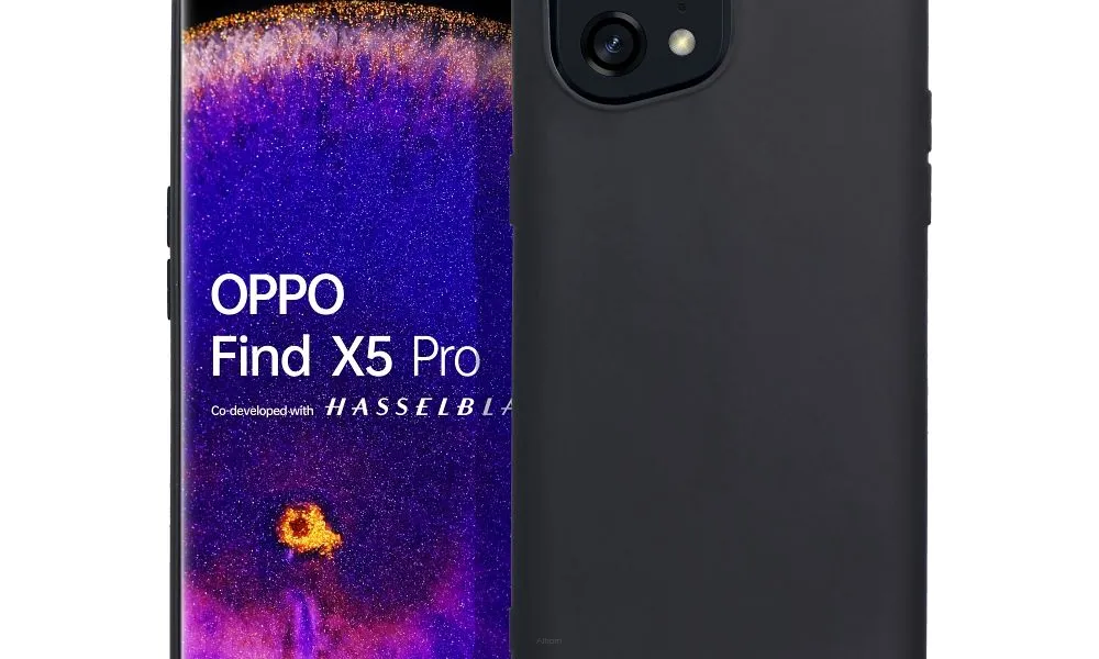 Futerał MATT do OPPO Find X5 Pro czarny