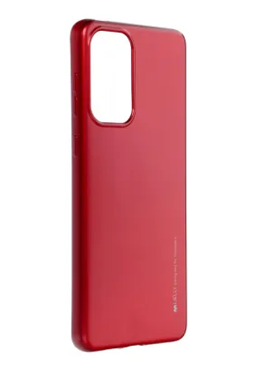 Futerał i-Jelly Mercury do Samsung Galaxy A73 5G czerwony