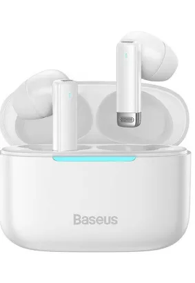 BASEUS słuchawki bezprzewodowe / bluetooth TWS Bowie E9 białe NGTW120002