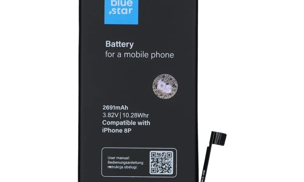 Bateria do iPhone 8 Plus 2691 mAh  Blue Star HQ