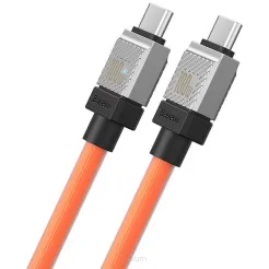 BASEUS kabel Typ C do Typ C CoolPlay Power Delivery 100W 1m pomarańczowy CAKW000207