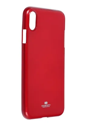 Futerał Jelly Mercury do Iphone XS Max - 6,5 czerwony
