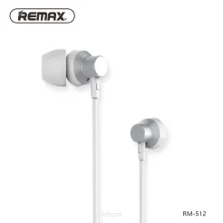REMAX zestaw słuchawkowy / słuchawki RM-512 srebrny