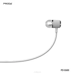 REMAX Proda zestaw słuchawkowy / słuchawki stereo jack 3,5mm PD-E600 biały