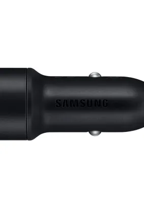 Oryginalna Ładowarka Samochodowa Samsung EP-L1100NBEGWW Dual USB 2A czarny blister