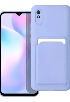 Futerał Forcell CARD CASE do XIAOMI Redmi 9A / 9AT fioletowy