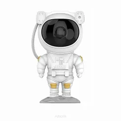 Projektor GWIAZD LED / Disco astronauta biały TYD-YHY-001