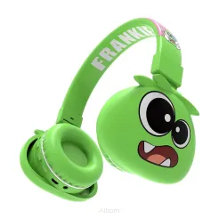 Słuchawki nagłowne bezprzewodowe / bluetooth JELLIE MONSTER Frankie YLFS-09BT zielone