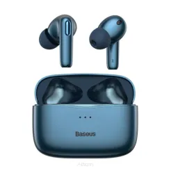 BASEUS słuchawki bezprzewodowe / bluetooth TWS ANC (aktywna redukcja szumów) Simu S2 NGS2-03 niebieskie