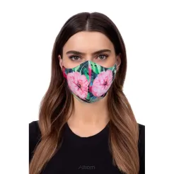 Maska na twarz – profilowana wzór kwiat lotosu