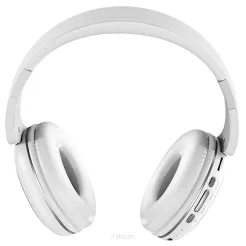 HOCO słuchawki bluetooth nagłowne Brilliant W23 białe