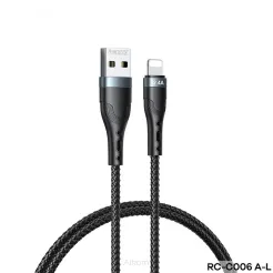 REMAX kabel USB do Apple Lightning 8-pin 2,4A Sailing RC-C006 1 metr czarny