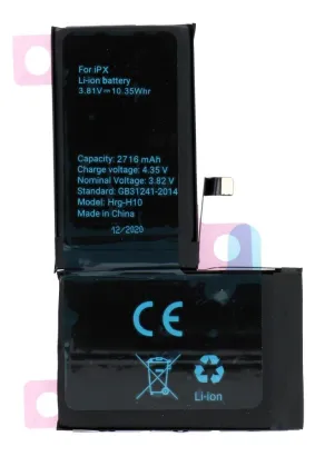 Bateria do Iphone X 2716 mAh Polymer BOX