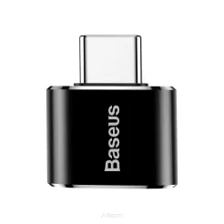 BASEUS adapter OTG USB do Typ C 2,4A czarny CATOTG-01