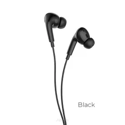 HOCO zestaw słuchawkowy / słuchawki Type C M1 Pro czarny