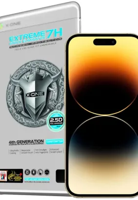 Szkło hartowane X-ONE Extreme Shock Eliminator 4th gen. - do iPhone 14 Pro