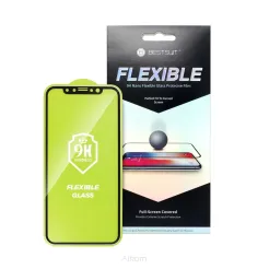 Szkło hybrydowe Bestsuit Flexible 5D Full Glue do iPhone 6/6s biały
