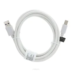 Kabel USB - Typ C 3.0 C393 2 metry 3A biały