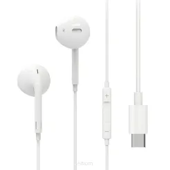 REMAX zestaw słuchawkowy / słuchawki Typ C RX-L02 białe