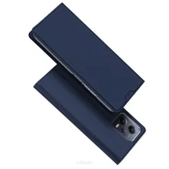 DUX DUCIS Skin Pro - futerał z klapką do Redmi Note 12 5G niebieski
