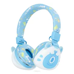 Słuchawki nagłowne bezprzewodowe / bluetooth JELLIE MONSTER Monster YLFS-07BT niebieski
