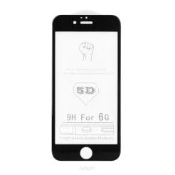 Szkło Hartowane 5D Roar Glass do Apple iPhone 6G/6S  czarny