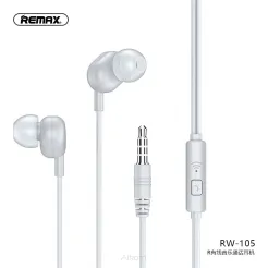 REMAX zestaw słuchawkowy / słuchawki RW-105 białe